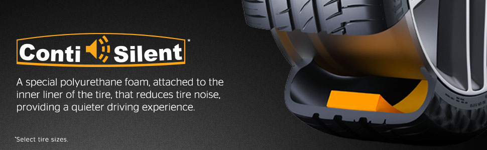 Continental ProContact RX tires ContiSilent technology
