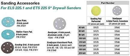 CS Unitec ELS 225.1 Long-Reach Drywall Sander, 9" Disc Diameter