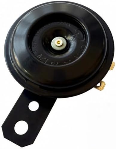 105dB Loud Motorcycle Electric Horn Kit, 12V Waterproof Warning Speaker for Traffic Safety, Universal Replacement for ATV, Dirt Bike