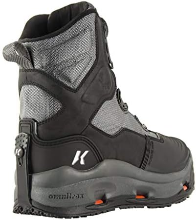 Korkers Men's Darkhorse Fishing / Wading Boot, Includes Interchangeable Felt & Kling-On Soles
