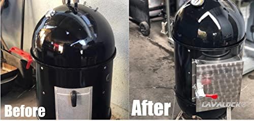 Quick Coal™ fits WSM 18.5 Charcoal Access Door for Weber Smokey Mountain Accessory by LavaLock®