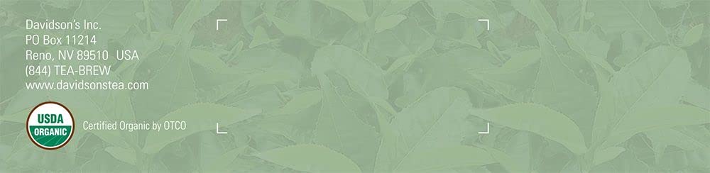 Davidson's Organics, Yerba Mate Roasted, Loose Leaf Tea, 16-Ounce Bag