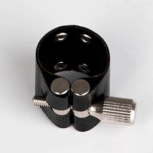 Yibuy Jazz Tenor Saxophone Mouthpiece Set Silver 6# Saxophone Replacement Parts
