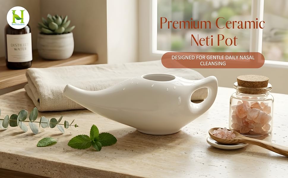 Ceramic Neti Pot