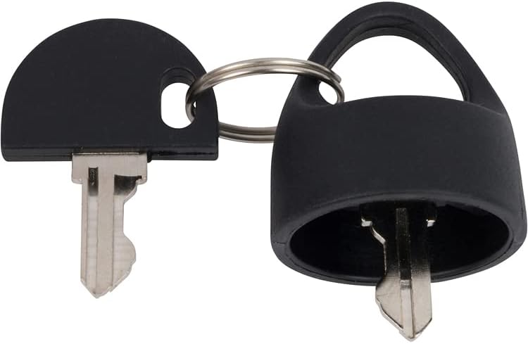 Deluxe Easy Pull Key Set for Pride Mobility Scooter - Premium Replacement Keys (Set of 2) for Pride Go-Go Sport Elite Traveller, Pride Victory, Revo