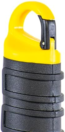 Dorcy 150 Lumen Floating Water Resistant LED Flashlight with Carabineer Clip, Yellow (41-2510)