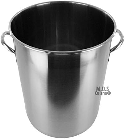 Pot Strainer Basket 36QT Heavy Commercial Stainless Steel Duty Outdoor Stockpot