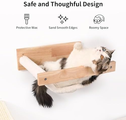 FUKUMARU Hammock Wall Mounted Cat Beds and Perches