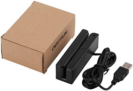 MSR90 USB Swipe Magnetic Credit Card Reader 3 Tracks Mini Smart Card Reader MSR605 MSR606 Deftun