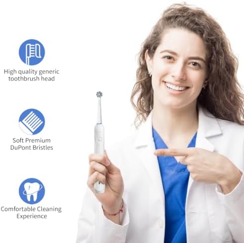 Replacement Toothbrush Heads for Oral B Braun, 8 Pack Professional Electric Toothbrush Heads