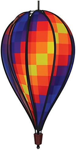 In the Breeze 0990 USA Flag 10-Panel Hot Air Balloon Wind Spinner