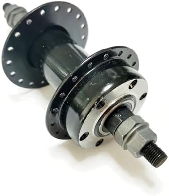 Bicycle Rear Hub Assembly 36 Holes, Disc Brake, Rear Width 135mm, Bicycle Wheel Part Rear Bike Hub (Black)