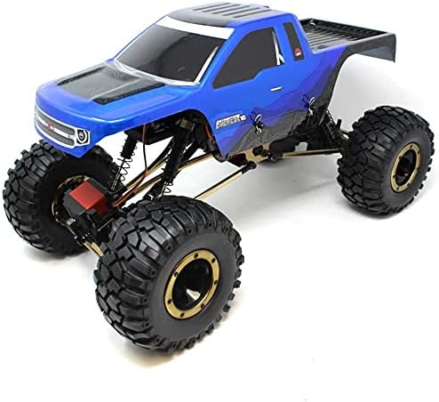 Redcat Racing Everest-10 Electric Rock Crawler with Waterproof Electronics, 2.4Ghz Radio Control (1/10 Scale), Blue/Black