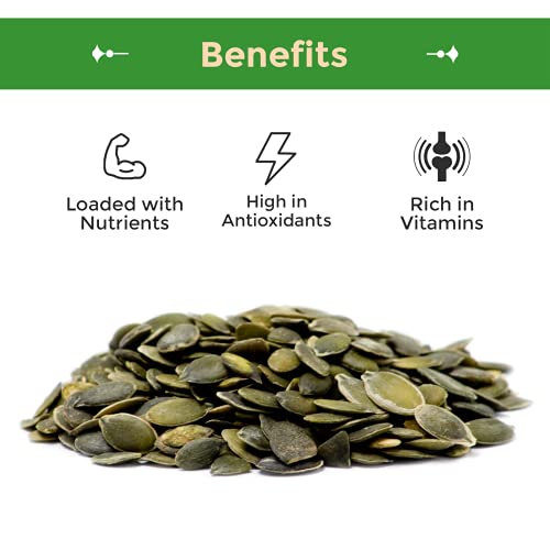 Sincerely Nuts - Raw Pumpkin Seeds In Shell (Pepitas) (2lb bags) | Antioxidant Rich Healthy Superfood Snack | Kosher, Vegan, Gluten Free | Source of Protein, Vitamins & Minerals