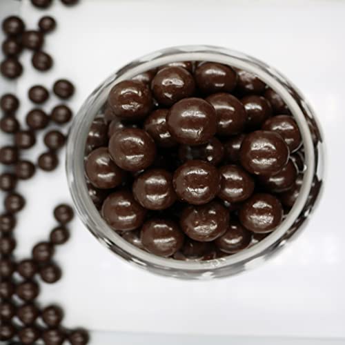 FirstChoiceCandy Dark Chocolate Covered Malt Balls 1.5 Pound