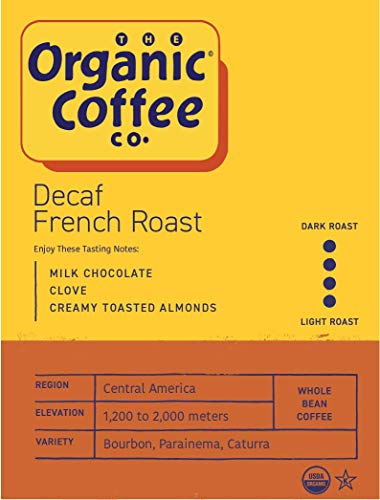 The Organic Coffee Co. French Roast Whole Bean Coffee, 2 lb bag