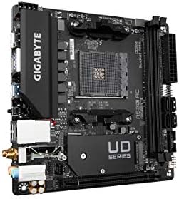 Gigabyte A520I AC (AMD Ryzen AM4/Mini-ITX/Direct 6 Phases Digital PWM with 55A DrMOS/Gaming GbE LAN/Intel WiFi+Bluetooth/NVMe PCIe 3.0 x4 M.2/3