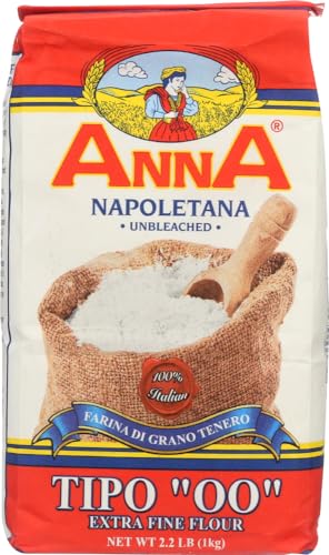 Anna - Napoletana Tipo "00" Extra Fine Flour, (3)- 2.2 lb Pkgs. by ANNA