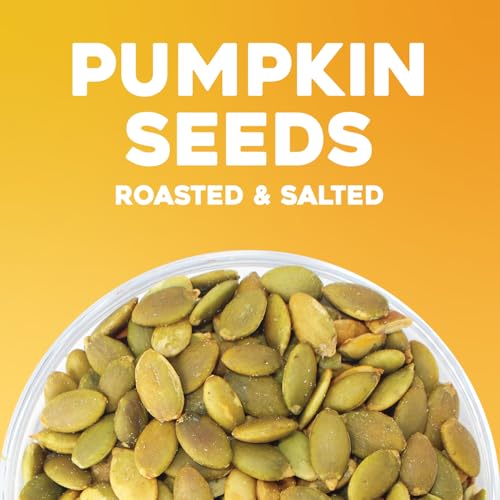Sunbest Natural Raw Pumpkin Seeds, 2 lbs – Unsalted & Shelled – Whole Pepitas, Pumpkin Seeds to Eat – Great for Snacking, Baking & Topping – Rich in Essential Fatty Acids, Iron & Protein (32 oz)