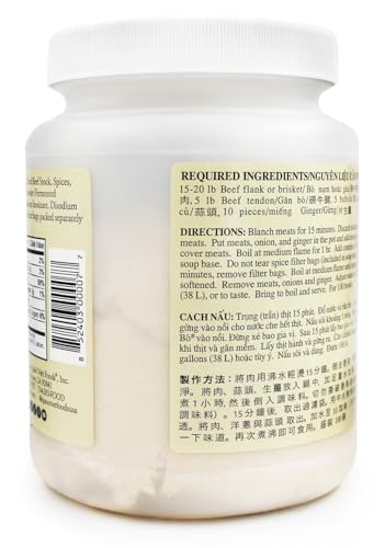 Quoc Viet Foods Beef Flavored "Pho" Soup Base 10oz Cot Pho Bo Brand