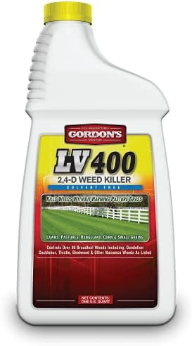 GORDON'S LV 400 2,4-D Weed Killer Solvent Free, 1 Quart, 8601082