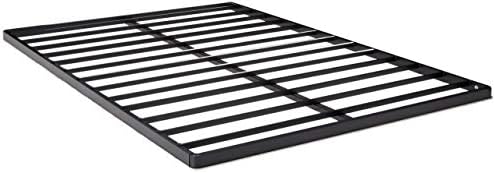 Zinus Quick Lock Bunkie Board, Box Spring and Bed Slat Replacement, Queen | Metal Frame with Steel Slats, Durable Construction Easy Assembly