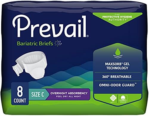 Prevail Incontinence_Protector, Size A (48 Count) | Disposable, Incontinence, Ultimate Absorbency, Size A