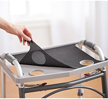 North American Health +Wellness Walker Tray, Gray, 1 Count (Pack of 1)
