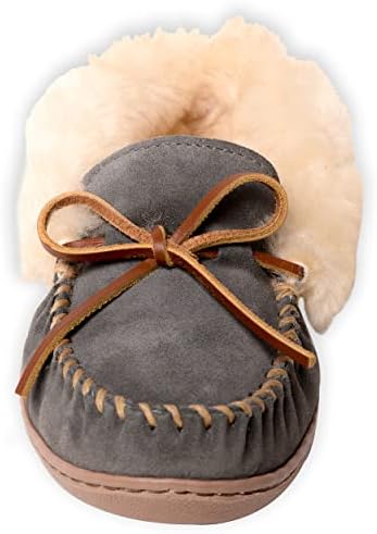 Minnetonka Women's Alpine Sheepskin Moccasin Slippers