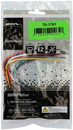 Metra 70-1761 Radio Wiring Harness Fits Select 1987-UP Toyota Vehicles Power + 4 Speaker (Packaging May Vary) | Connects power and 4 speaker outputs