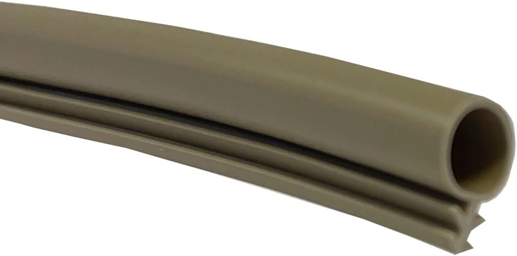 STB Weatherstrip, Kerf-Mounted, Bulb Type, Tan - 25 ft Roll