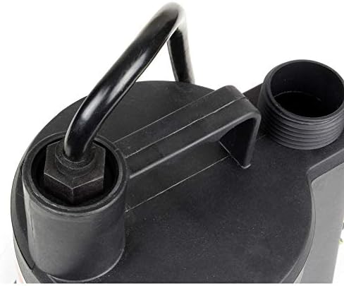 ECO-FLO Products SUP55 Manual Submersible Utility Pump, 1/4 HP, 1,980 GPH