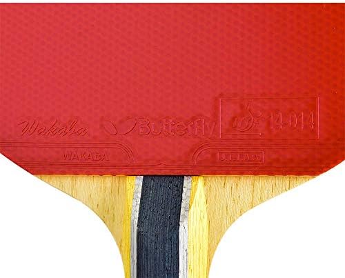 Butterfly B603FL Ping Pong Paddle Set | 1 Table Tennis Racket | 1 Ping Pong Paddle Case| Tournament Butterfly Ping Pong Paddles | High Speed & Spin