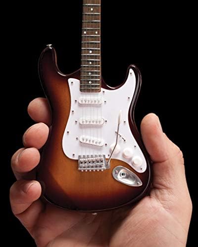 Officially Licensed Mini Sunburst Fender Strat Guitar Replica