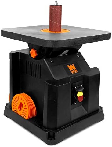WEN AT6535 3.5-Amp Oscillating Spindle Sander with Extra Large Beveling Table Top