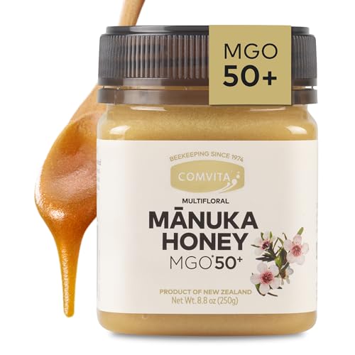 Comvita Manuka Honey MGO 50+ Multifloral Non-GMO Raw Honey - 500g (17.6 Oz)