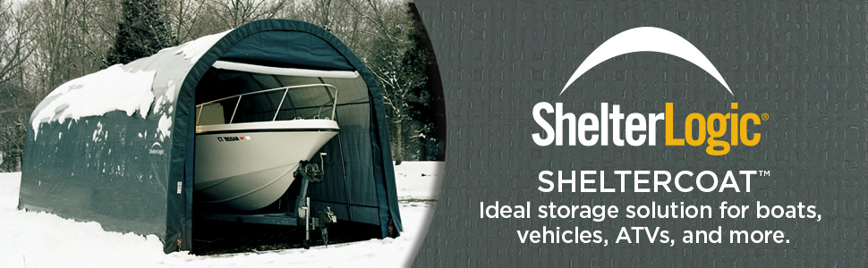 ShelterLogic SHELTERCOAT - Ideal storage solution for boats, vehicles, ATVs and more.
