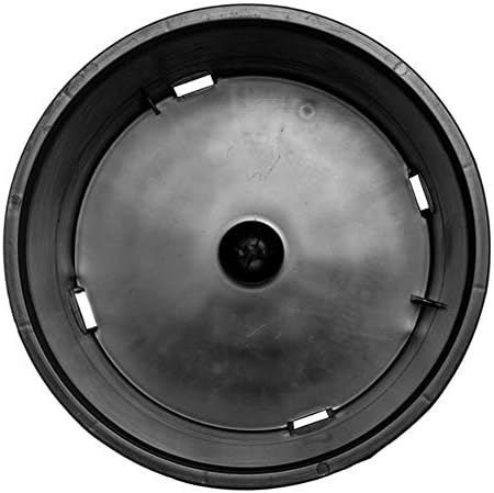 Pro Cal HGPK5PHD Round Circle 5 Gallon Wide Rim Durable Injection Molded Plastic Garden Plant Nursery Pot for Indoor or Outdoor (Set of 5)