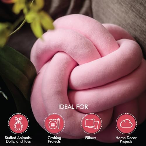 Fairfield Silky Poly-Fil, Premium Polyester Fiber Fill, Soft Pillow Stuffing for Peaceful Sleep, Stuffing for Stuffed Animals and Toys, 24-Ounce Bag