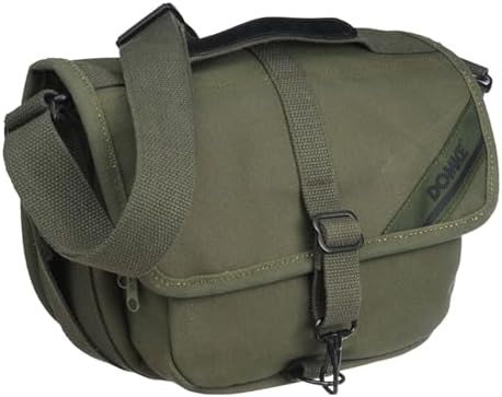 Domke F-10 Medium Shoulder Camera Bag & Travel Camera Case - EDC Bag | Breathable Material, Water Resistant, Adjustable, Durable Canvas material