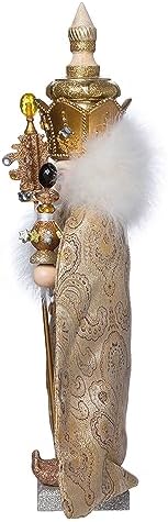 Kurt Adler 18-Inch Hollywood Gold King Nutcracker