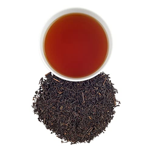 Harney & Sons Japanese Sencha Tea, Loose Leaf Green Tea Tin, 8 oz | Loose leaf Sencha green tea from Shizuoka with mild vegetal, spinach, and light roasted notes. 8 oz tin. Contains caffeine.