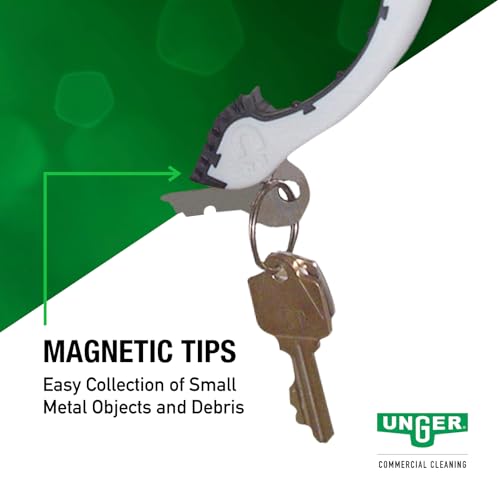 Unger NT080 Nifty Nabber Trigger-Grip Extension Arm, 32in, Aluminum/Green