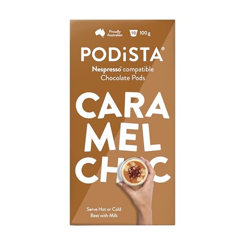 Hot Chocolate Nespresso Compatible Capsules Hot Cocoa Pods - Mint Infusion - 10 Pod Package