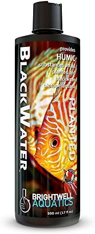 Brightwell Aquatics BlackWater Humic & Fulvic Acid for Aquariums, 250 ml