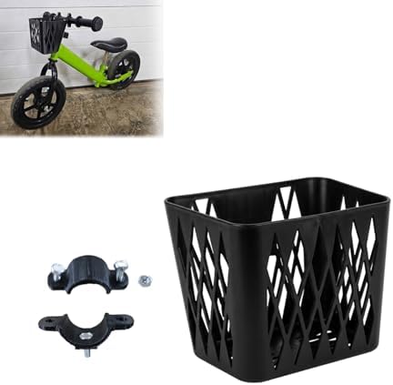 Compatible with Strider 12-Inch Sport Balance Bike Basket - Balance Bike/Bicycle Accessory, Ideal for Holding Water Bottles or Small Snacks