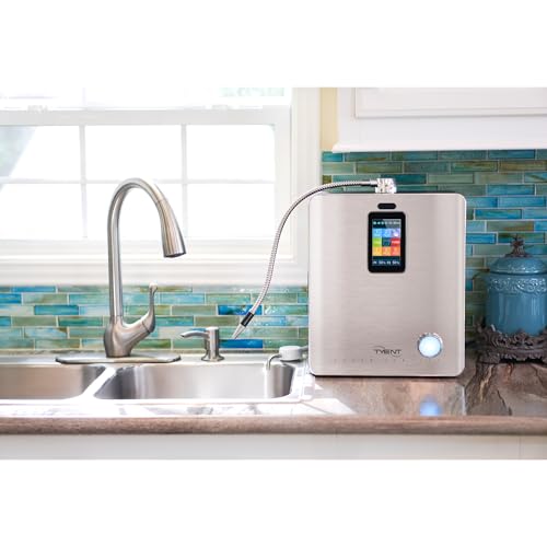Tyent - Ace-13 Water Ionizer - Advanced Hydrogen Alkaline Water System - Adjustable pH Levels - Dual Ultra Filtration - Touch Screen Control - Turbo