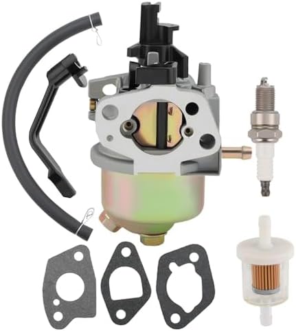 Carburetor for Harbor Freight Chicago Predator 4000 3000 3050 3200 4375 Watts Generator Powered by A 212CC 208CC 7HP 6.5HP Engine Parts with Fuel