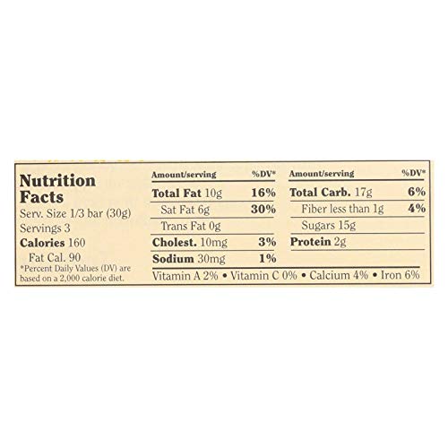 Chocolove Xoxox Premium Chocolate Bar - Milk Chocolate - Toffee and Almonds - 3.2 oz Bars - Case of 12