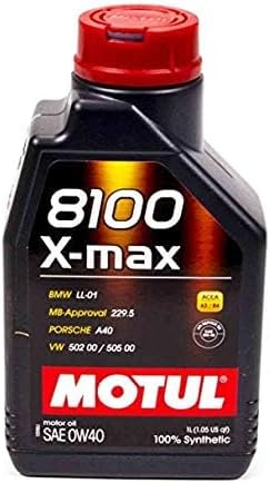 Motul MTL104531 8100 0w40 x-Max Oil1 Liter, 1 Large, 1 Pack